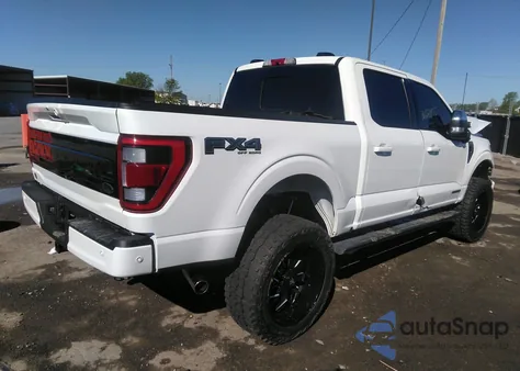 2022 Ford F-150 Platinum from USA, damaged, VIN 1FTFW1ED6NFB53318